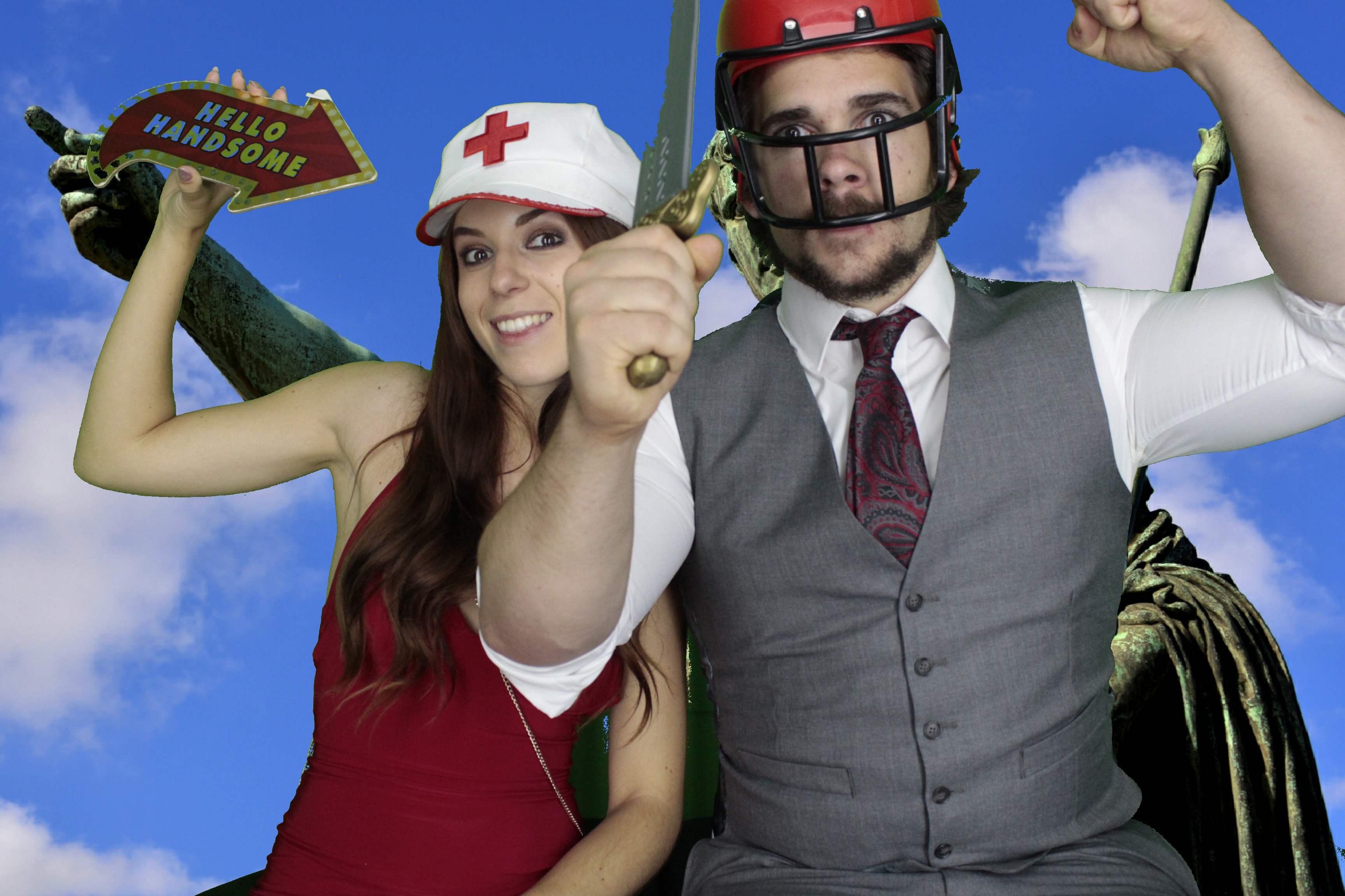 Mr & Mrs Brooks | View more photos from the event at gallery.myphotoboothexperience.co.uk/u/MyPhotoBoothExperienceLtd/Mr-Mrs-Brooks